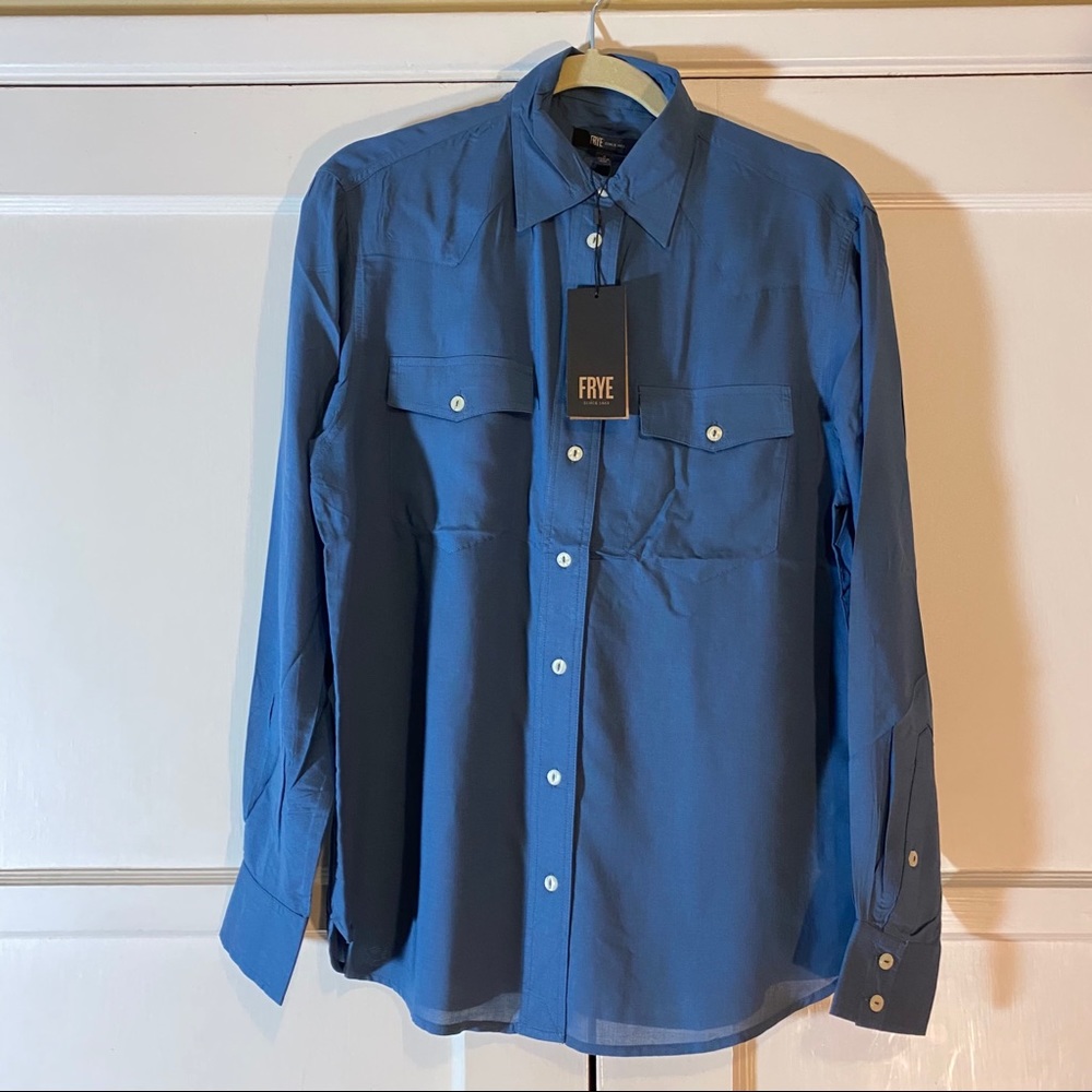 FRYE Bering Sea Addie Western Shirt - Long Sm